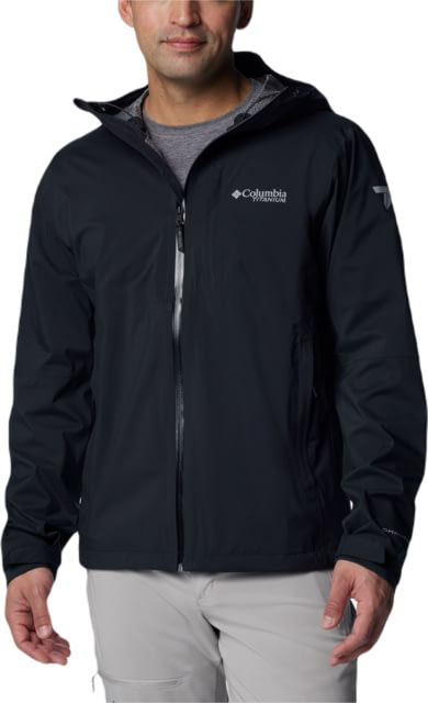 Columbia Ampli-Dry II Shell Jacket – Men’s Black Extra Large