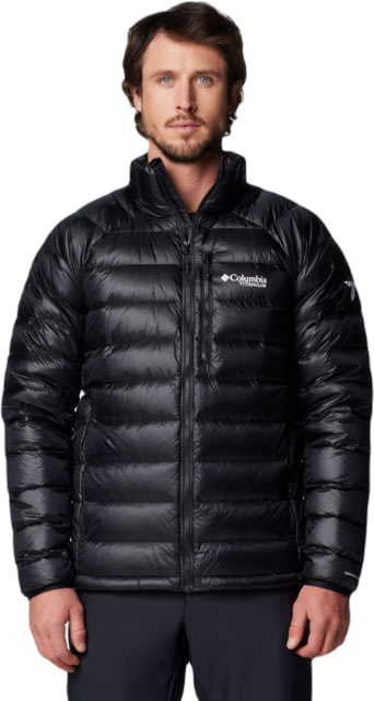 Columbia Arctic Crest Down Jacket - Men's Black Small