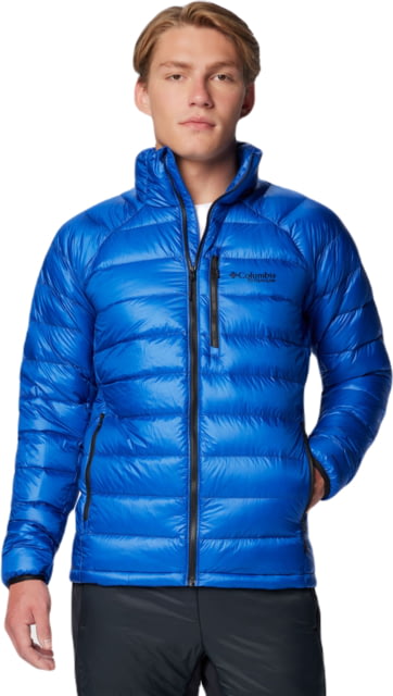 Columbia Arctic Crest Down Jacket - Men's Mountain Blue Medium
