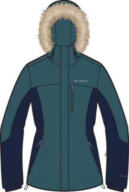 Columbia Columbia Ava Alpine II Insulated Jacket - Women's Everblue/Collegiate Navy Medium
