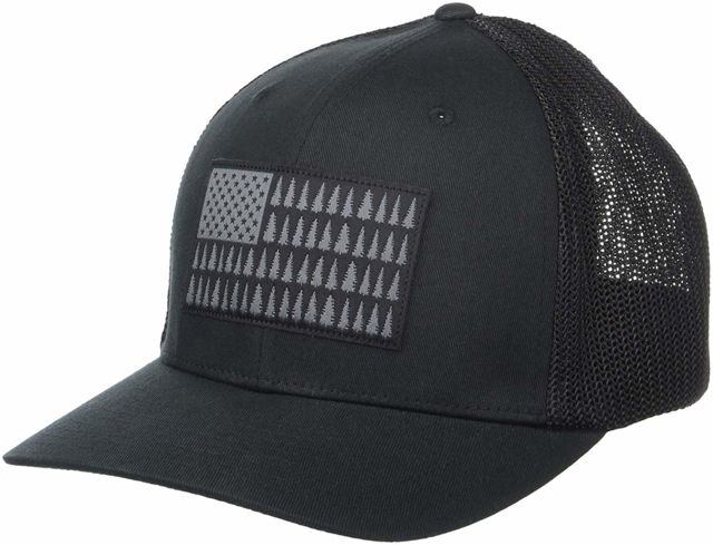 Columbia Columbia Mesh Tree Flag Ball Cap Black Small/Medium