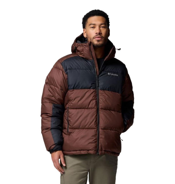 Columbia Columbia Pike Lake II Hooded Jacket - Men's Tobacco/Black Extra Large