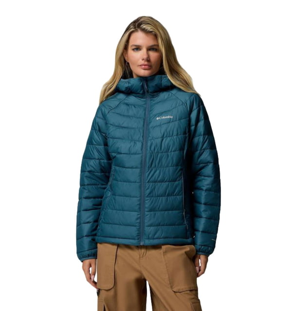Columbia Columbia Powder Lite II Hooded Jacket - Women's Everblue Extra Small