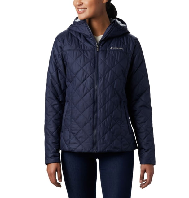 Columbia Copper Crest Hooded Jacket - Womens Dark Nocturnal Extra Small