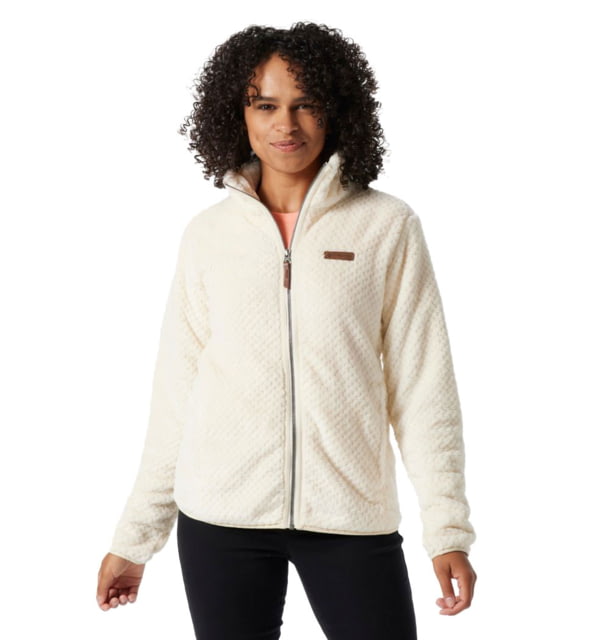 Columbia Fire Side II Sherpa Full Zip Fleece - Womens Chalk Extra Large