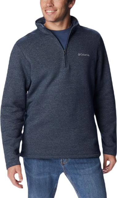 Columbia Great Hart Mountain III Half Sweatshirt - Men's Collegiate Navy Heather Large
