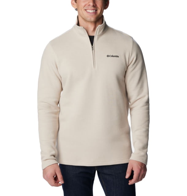 Columbia Great Hart Mountain III Half Zip Sweatshirt - Mens Dark Stone Heather Extra Large