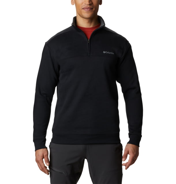 Columbia Hart Mountain II Half Zip Sweatshirt - Men's Black S