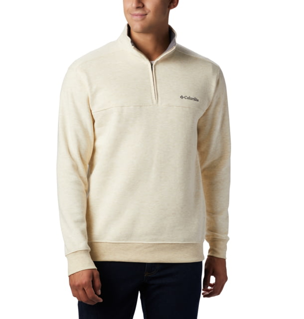 Columbia Hart Mountain II Half Zip Sweatshirt - Men's Oatmeal Heather XXL
