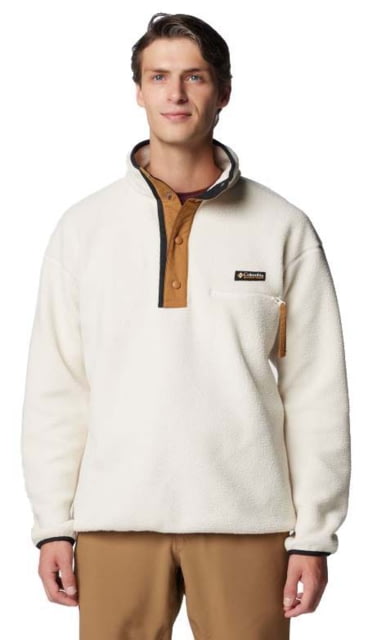 Columbia Columbia Helvetia II Half Snap Fleece Pullover - Men's Chalk Extra Small