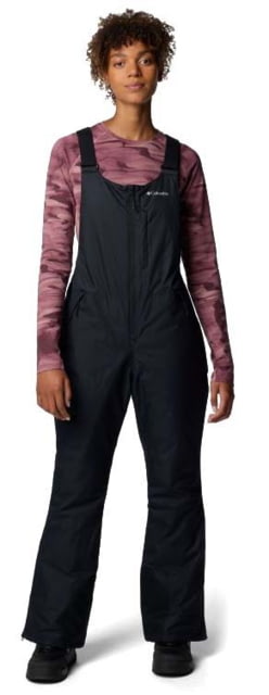 Columbia Columbia Iceventure II Bib - Women's Black Dobby Medium/Short