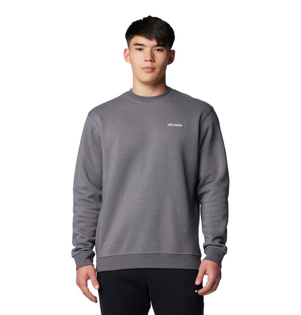 Columbia Columbia Meridian Creek Crew - Men's City Grey Heather Medium