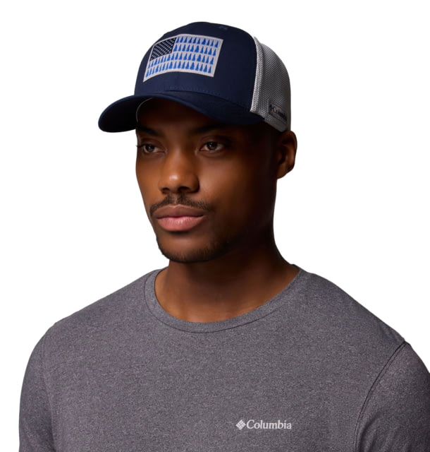 Columbia Columbia Mesh Tree Flag Ball Cap Collegiate Navy Small/Medium