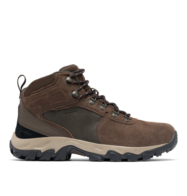 Columbia Newton Ridge Plus II Suede Waterproof Hiking Boot - Men's Cordovan/Spice 12