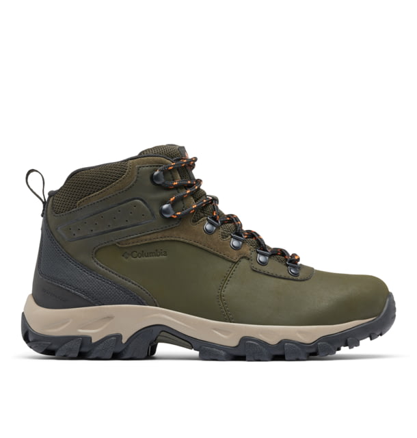 Columbia Newton Ridge Plus II Waterproof Hiking Boot - Men's Deep Olive/Desert Sun 10