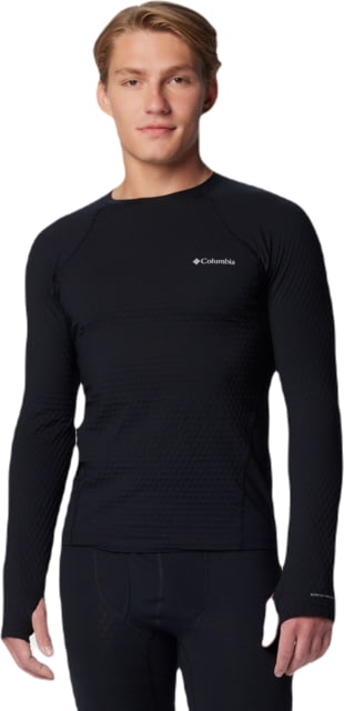 Columbia Omni-Heat Helix Baselayer Crew - Men's Black Small