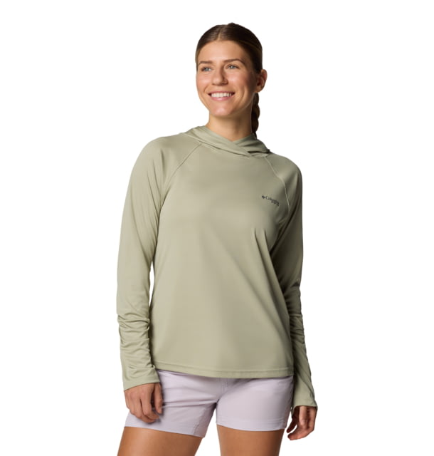 Columbia PFG Tidal Tee II Hoodie - Women's Smokey Sage L