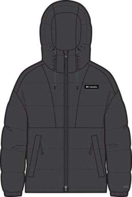Columbia Columbia Pike Lake III Hooded Jacket - Women's Black Medium