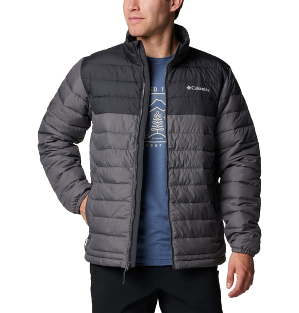 Columbia Columbia Powder Lite II Jacket - Men's City Grey/Shark Medium