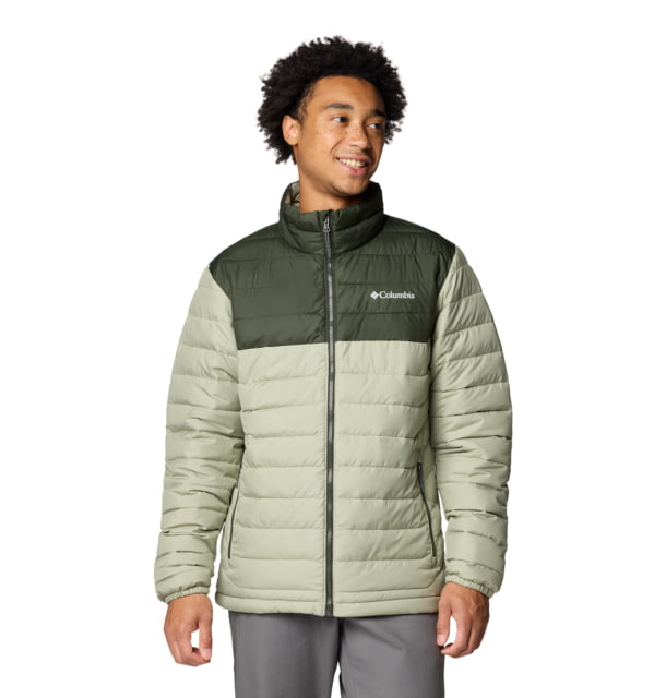 Columbia Powder Lite II Jacket - Men's Safari/Greenscape L