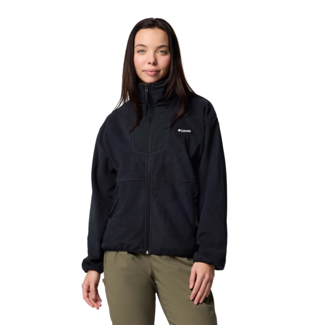 Columbia Columbia Sequoia Grove Full Zip Fleece Jacket - Women's Black Large