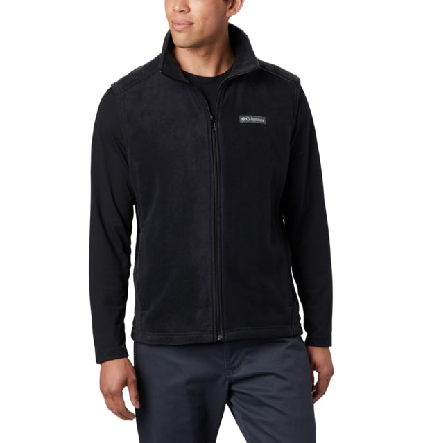 Columbia Steens Mountain Fleece Vest - Men's Black S