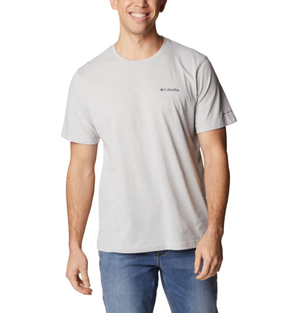 Columbia Thistletown Hills Short Sleeve Shirt - Mens Columbia Grey Heather Extra Large