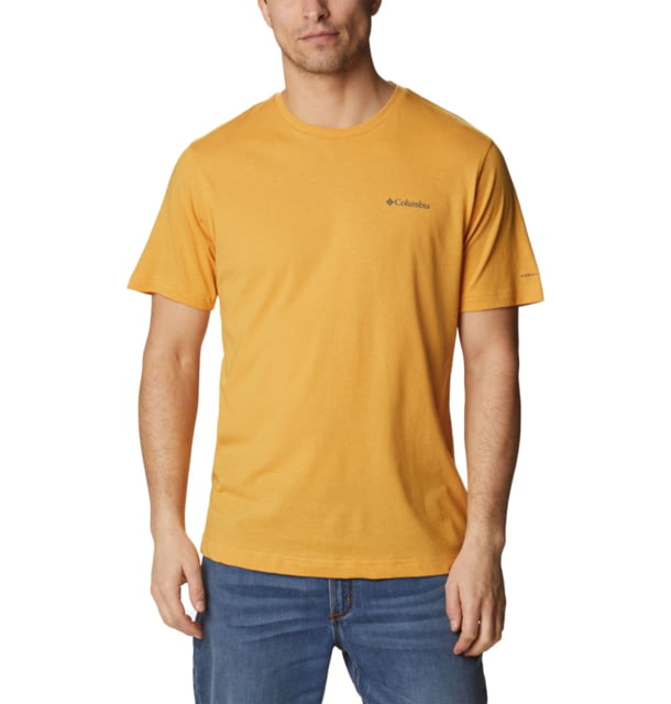 Columbia Thistletown Hills Short Sleeve Shirt - Mens Raw Honey Small  HoneyS