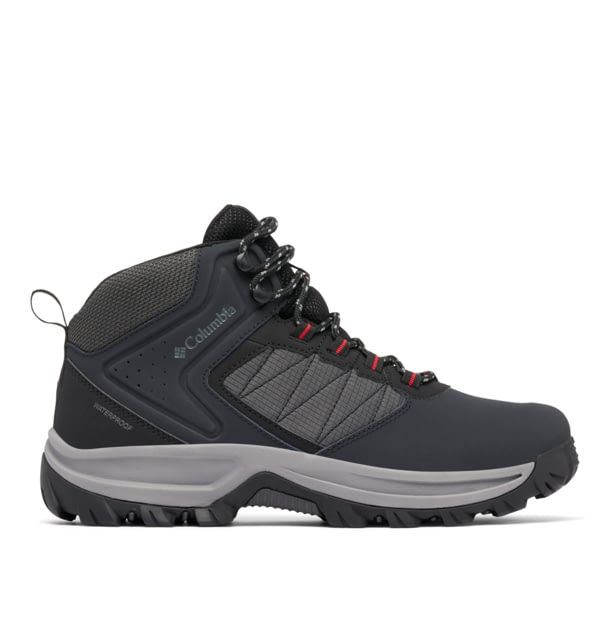 Columbia Transverse Hike Waterproof Shoes - Men's Black/Mountain Red 11