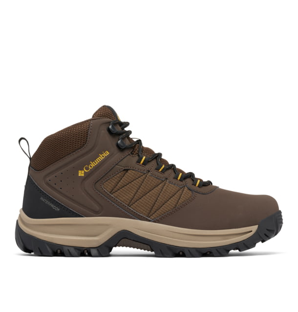 Columbia Transverse Hike Waterproof Shoes - Men's Cordovan/Golden Yellow 9.5
