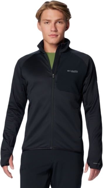 Columbia Triple Canyon Grid Fleece FZ II Jacket - Men's Black Large