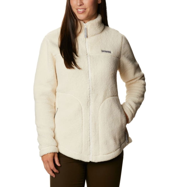 Columbia West Bend Full Zip Fleece Jacket - Womens Chalk Small