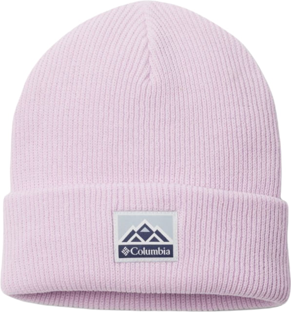 Columbia Whirlibird Cuffed Beanie Pink Dawn/Mountains One Size