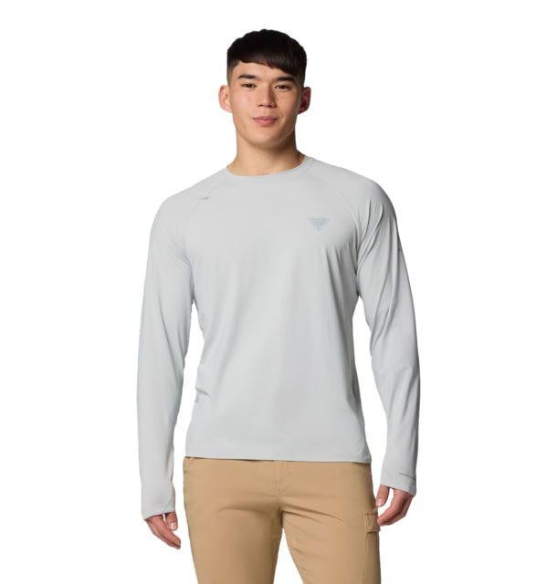 Columbia Columbia Wild Cast Sun Shirt - Men's Cool Grey Medium