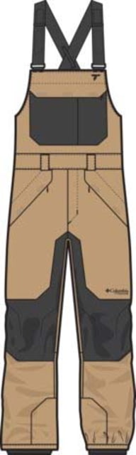 Columbia Winter District Bib - Men's Canoe/Black Extra Large