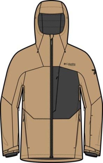 Columbia Columbia Winter District III Jacket - Men's Canoe/Black Small