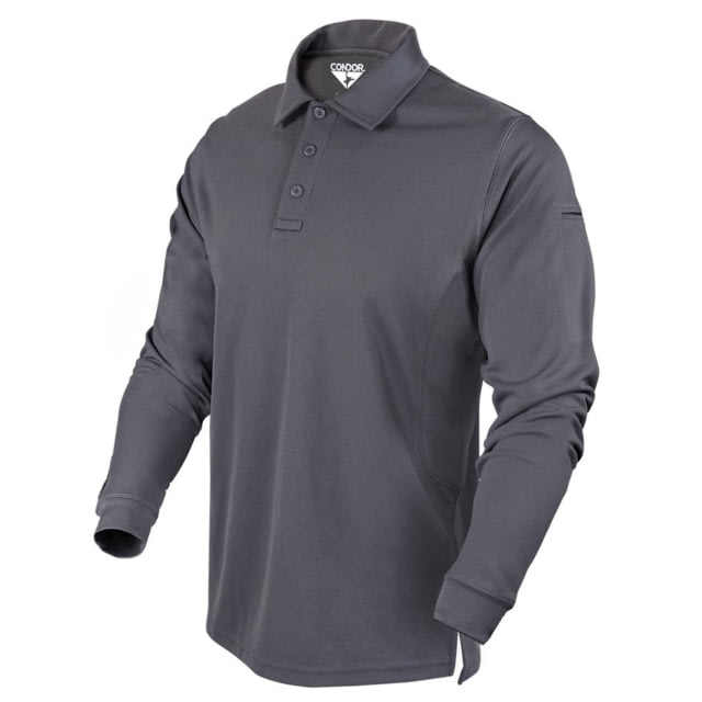 Condor Outdoor Condor Outdoor Performance Tactical Polo Long Sleeve Graphite 4XL