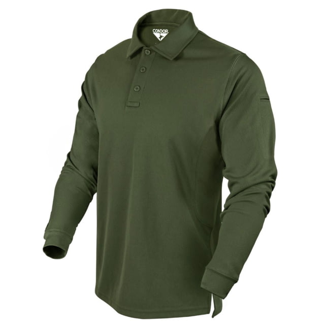 Condor Outdoor Condor Outdoor Performance Tactical Polo Long Sleeve Olive Drab 5XL