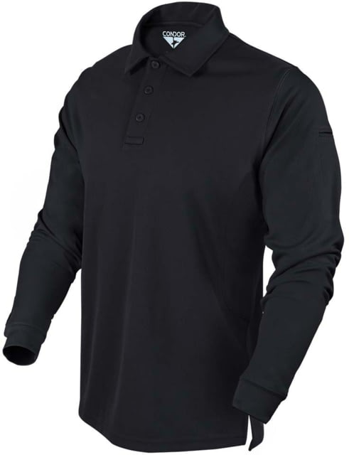Condor Outdoor Condor Outdoor Performance Long Sleeve Polo Black M
