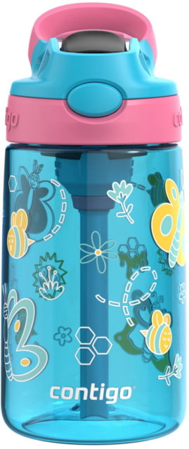 Contigo Asclnbl Blue Raspberry Butterflies 14 oz 14