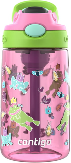 Contigo Asclnbl PP Bottle 14 oz Azalea Frog Prince 14