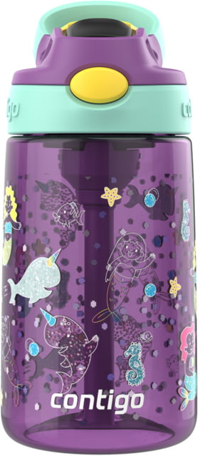 Contigo Asclnbl PP Bottle 14 oz Grape Mermaids 14