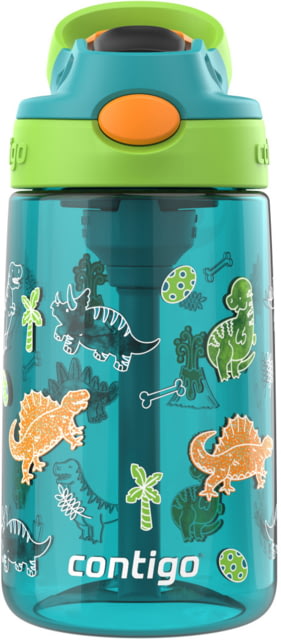 Contigo Asclnbl PP Bottle 14 oz Juniper Dinos 14
