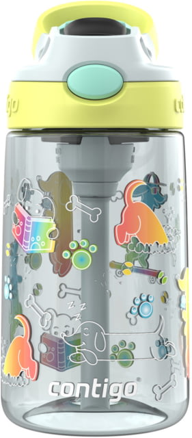 Contigo Asclnbl PP Bottle 14 oz Macaroon Dogs 14