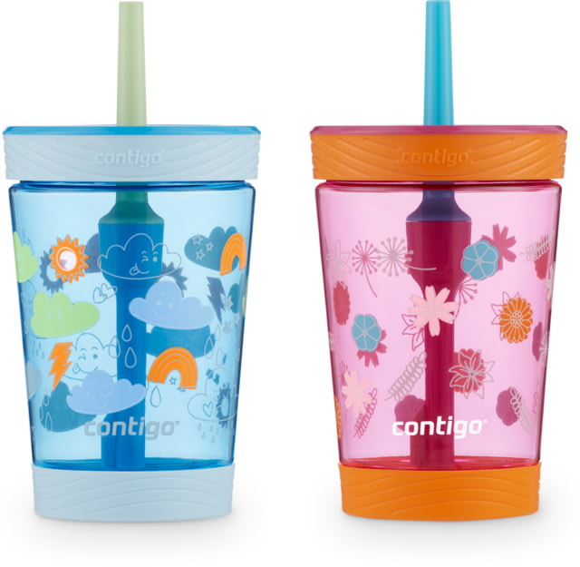Contigo SPT Tri 2PK Bottle 14 oz Wildflowers Into Clouds 14
