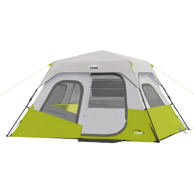 Core Equipment 6 Person Instant Cabin Tent Green/Grey