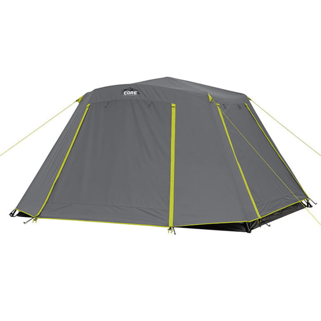 Core Equipment 6 Person Instant Cabin Tent w/ Full Fly Grey