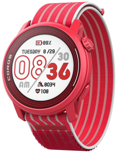 COROS Pace 3 GPS Sport Watch Track Edition Red