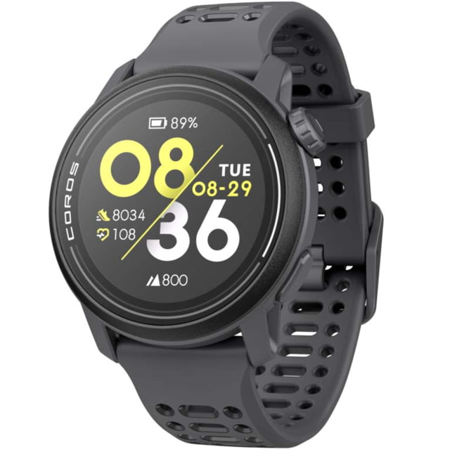 COROS Pace 3 GPS w/Silicone Band Sport Watch Black
