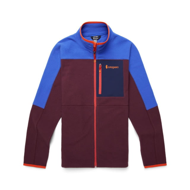 Cotopaxi Abrazo Full-Zip Fleece Jacket - Mens Blue Violet/Wine Extra Large